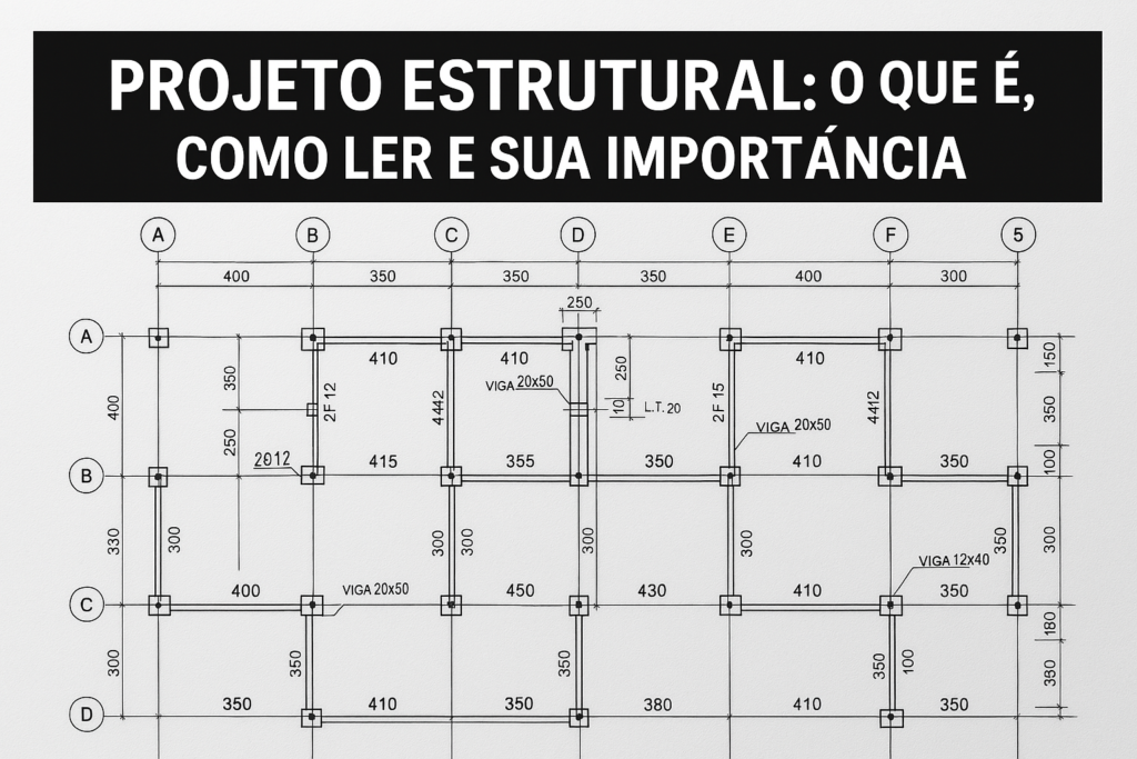 Projeto Estrutural - O que e, como ler e importancia