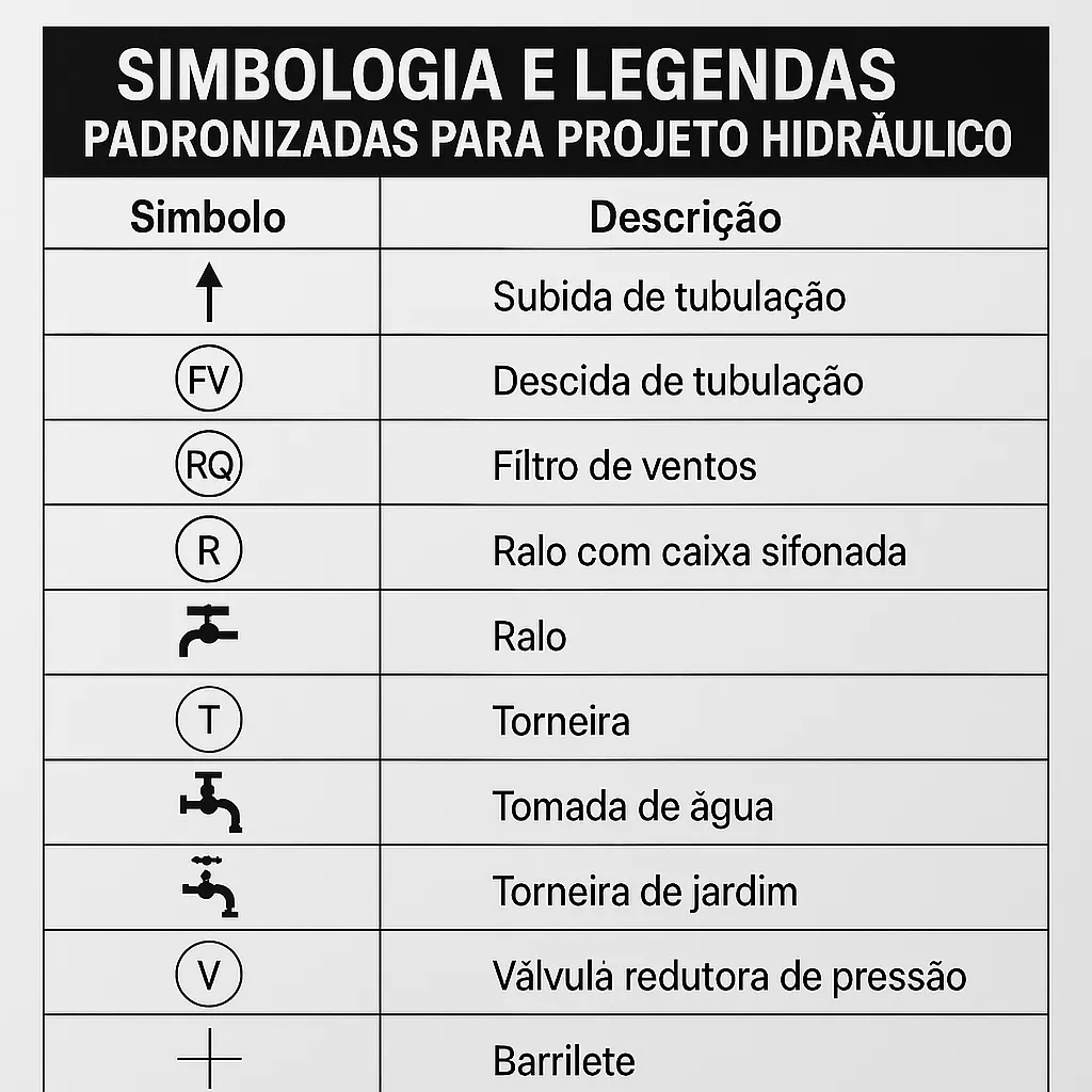 simbologia projeto eletrico